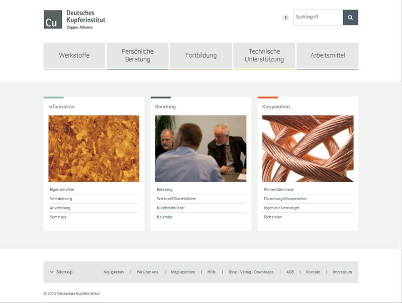 Deutsches_Kupferinstitut-Startseite
