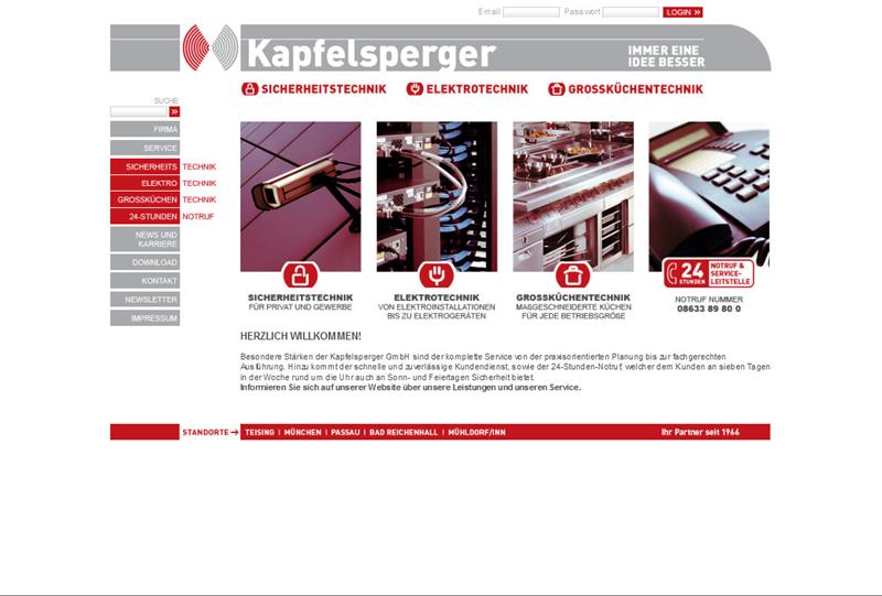 Home_Kapfelsperger_GmbH_-_Sicherheitstechnik_Elektrotechnik_Grokchentechnik