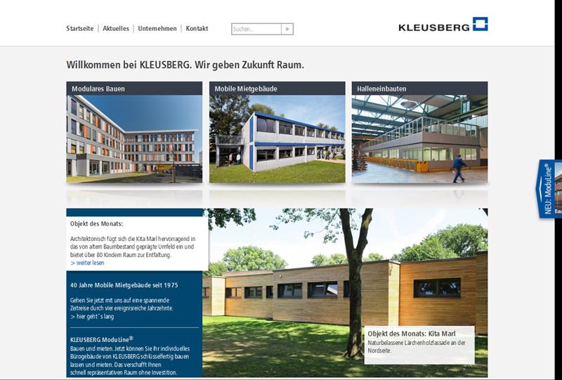 KLEUSBERG_GmbH__Co._KG_-_Modulbau_Mietcontainer_Systembau_Modulgebude_Mietgebude_Container_Hallenbros
