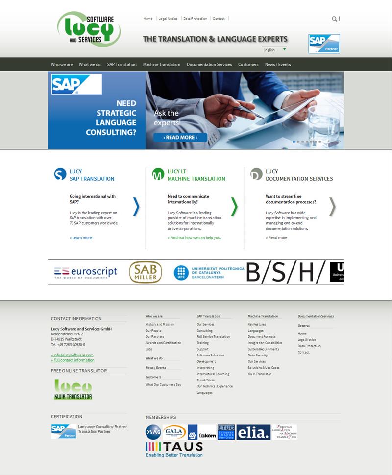 SAP_Translation_Machine_Translation_Documentation_Services-_Lucy_Software_and_Services